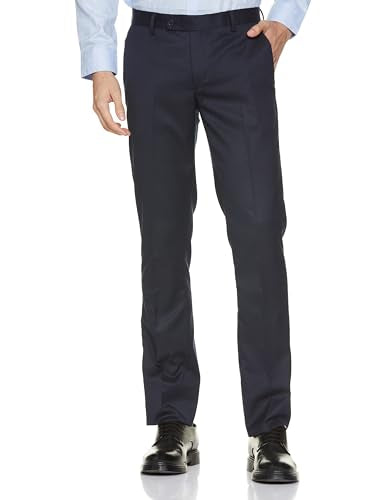 Arrow Medium Blue Formal Trouser (ARADOTR3259_32)