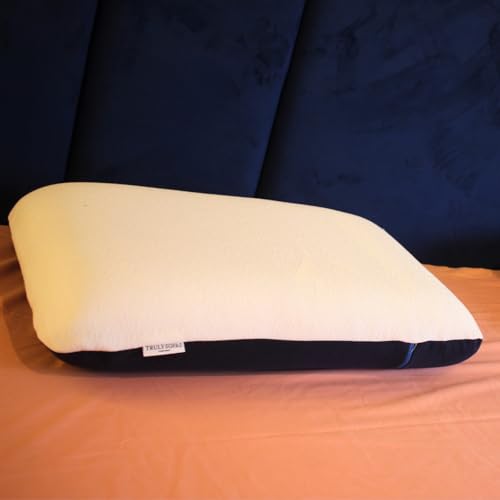 Truly Sofas Orthopedic Powerful Whole Memory Foam Pillow - The Dreamy Blend (24x116x4.5 Inch)