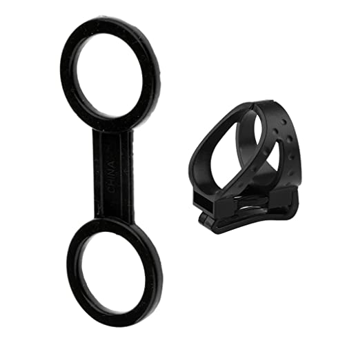 THE STYLE SUTRA®2 Pieces Universal Scuba Diving Snorkeling Mask Snorkel Keeper Clip Retainer