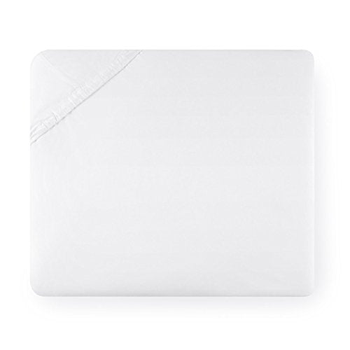 King (78 x 80 x 17) : Sferra Grande Hotel Fitted Sheet - King (78" x 80" x 17") - White