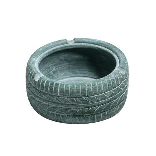 Tire Shape Ashtray Resin Decoration Ashtray for Living Room Home Accessories Green|Home & Garden|1 Tire Shape Ashtray