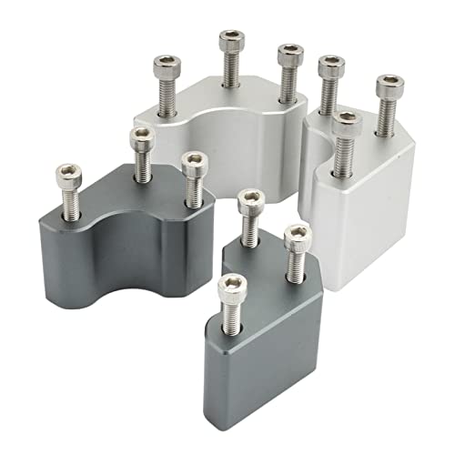 LOOM TREE® Aluminum Handlebar Risers For Gtr1400 Easy Install Silver | 1X Handlebar Riser Kit