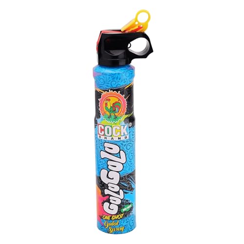 Desi Festival® - Gulal Powder Bottle with Sprinkler Cap |5 Pack - Red, Yellow, Blue, Green, Red| 90gm Gulal- each Bottle| Non- Toxic , Skin Friendly, Organic colored Powder|Holi Celebration
