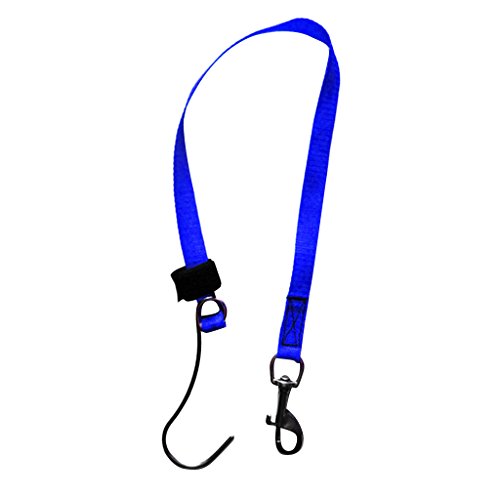 bnf® Scuba Diving Single Reef Drift Hook with Webbing Safety Emergency Gear Blue | Water Sports | Scuba & Snorkeling | Other Scuba & Snorkeling
