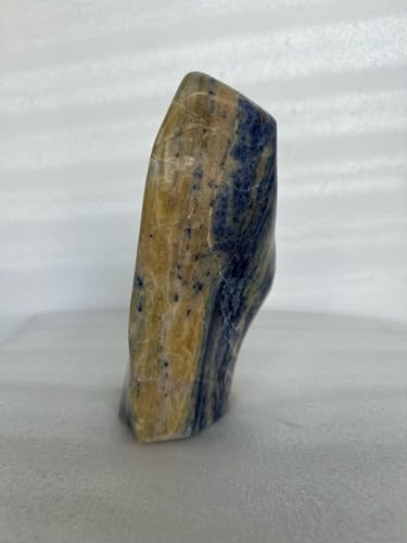 Serenity in Blue Sodalite Energy Tower - Harnessing Calm and Clarity