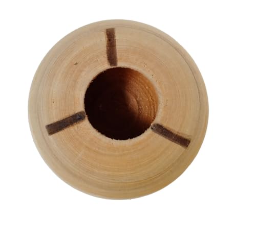 Wooden Ash Tray, Round Shaped