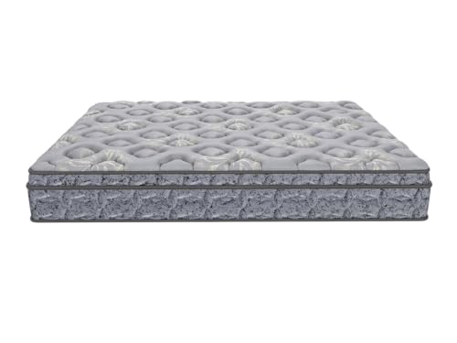 Orthopedic Mattress High Density (HD) Foam for Bed Medium Soft & Hard 4 Inches 2 Layered Medium Soft & Firm Support | King Size Gadda | 72x72 Inch