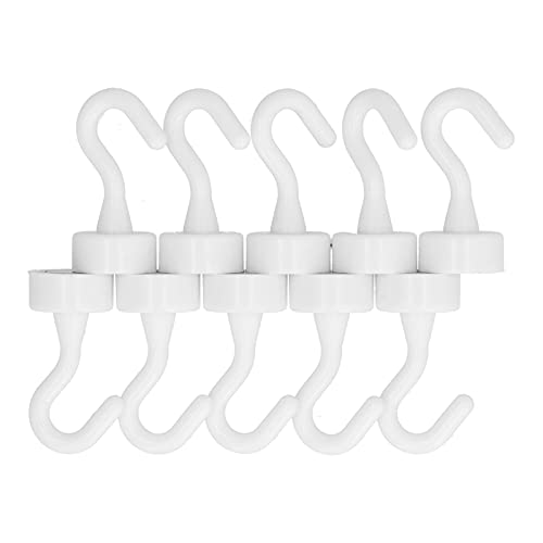 BROLEO Magnetic Hook, 10Pcs Magnet Hooks Heavy Duty ABS Portable for Home Use for Kitchen