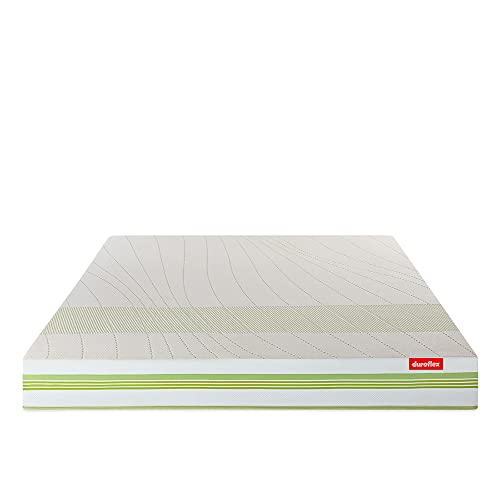 duroflex Prana - Organic Cotton Fabric 8 Inch King Size Casual Spring Mattress