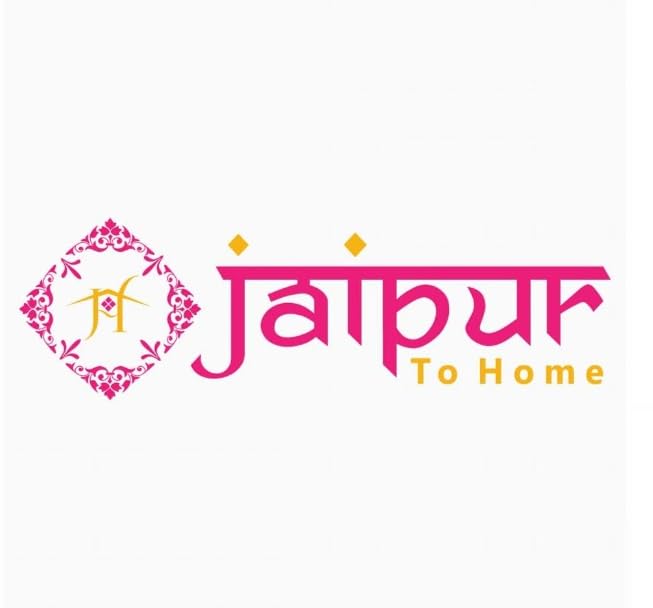 JaipurToHome 100% Cotton King Size Bedsheet for King Size Bed Sheet for Double Bed with 2 Pillow Covers - HomeFashion43