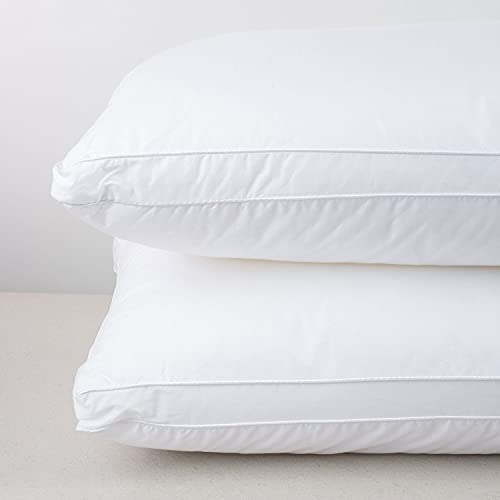 SPREAD SPAIN Microfiber Doctor Pillow Soft Fluffy Pillow for Sleeping, Dr. Pillow for neck and shoulder pain, Back Sleeper, Side Sleeper, 45 x 68 CM - White