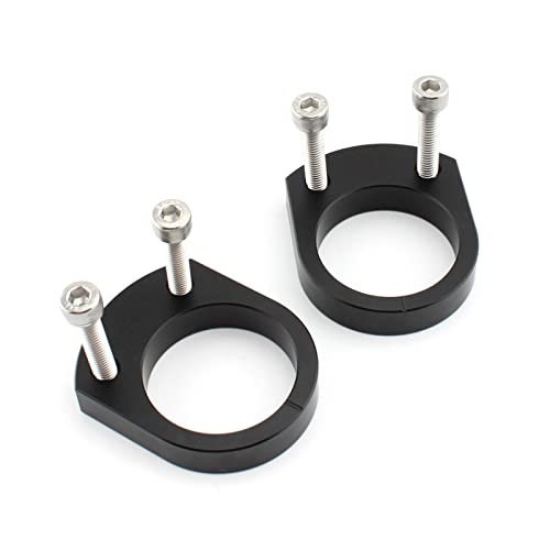 UJEAVETTE 2Pcs Motorcycle Handlebar Risers 14mm Lifting for ZX-14R Zzr14