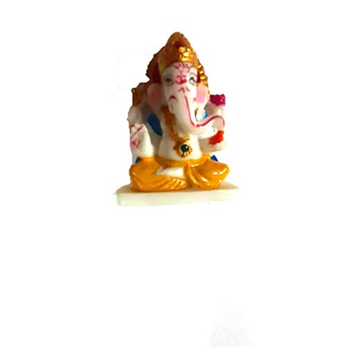 Unique Indian Crafts Marble Handmade Lord Laxmi Ganesh