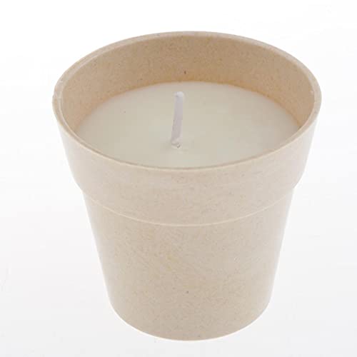 THE STYLE SUTRA 6 Pieces Scented Candle Natural Soy Wax Portable Candle White