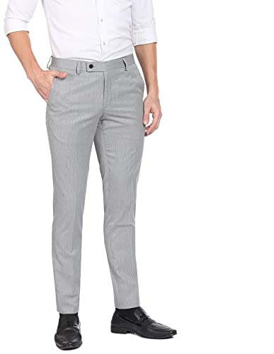 Arrow Light Grey Formal Trouser (ARADOTR2418_36)