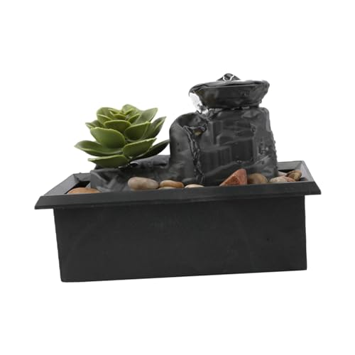 ATORSE® Tabletop Fountain Gifts Stress Relieving Chinese Tabletop Waterfall Fountain 002