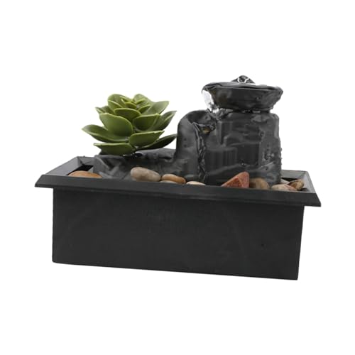 CALANDIS® Tabletop Fountain Gifts Stress Relieving Chinese Tabletop Waterfall Fountain 002 | 1 Desktop Water Fountain