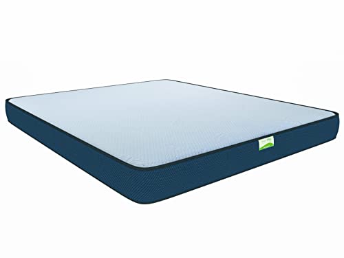 Sleepfresh Dreamfresh Ortho High Resiliance and Memory Foam 6 Inches Orthopaedic Back Relief Mattress (72X36X6 Inches)