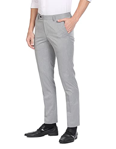 Arrow Light Grey Formal Trouser (ARADOTR2418_36)