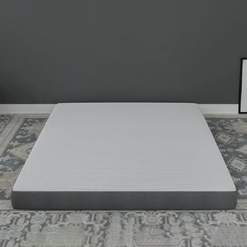 Royaloak SnoozZ Foam King Size Mattress- 6 inch| Knitted American Jaquard Fabric | Super Soft Foam |Sleeping Mattress | Best Mattress | Removable & Washable Fabric| Air Bed| 72x78x6 inches