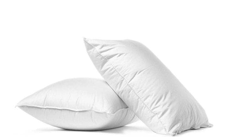 ZAVEZA - Micro Foam Filled Breathable Comfortable White Big Size Pillow Pack of - 2 (16 x 26 Inches) White