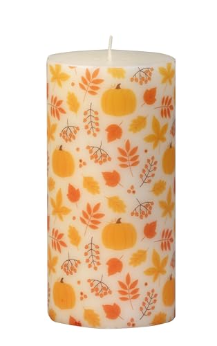 Biedermann & Sons Candles Decorative Holiday Shaped Candle, Set of 6, Fall