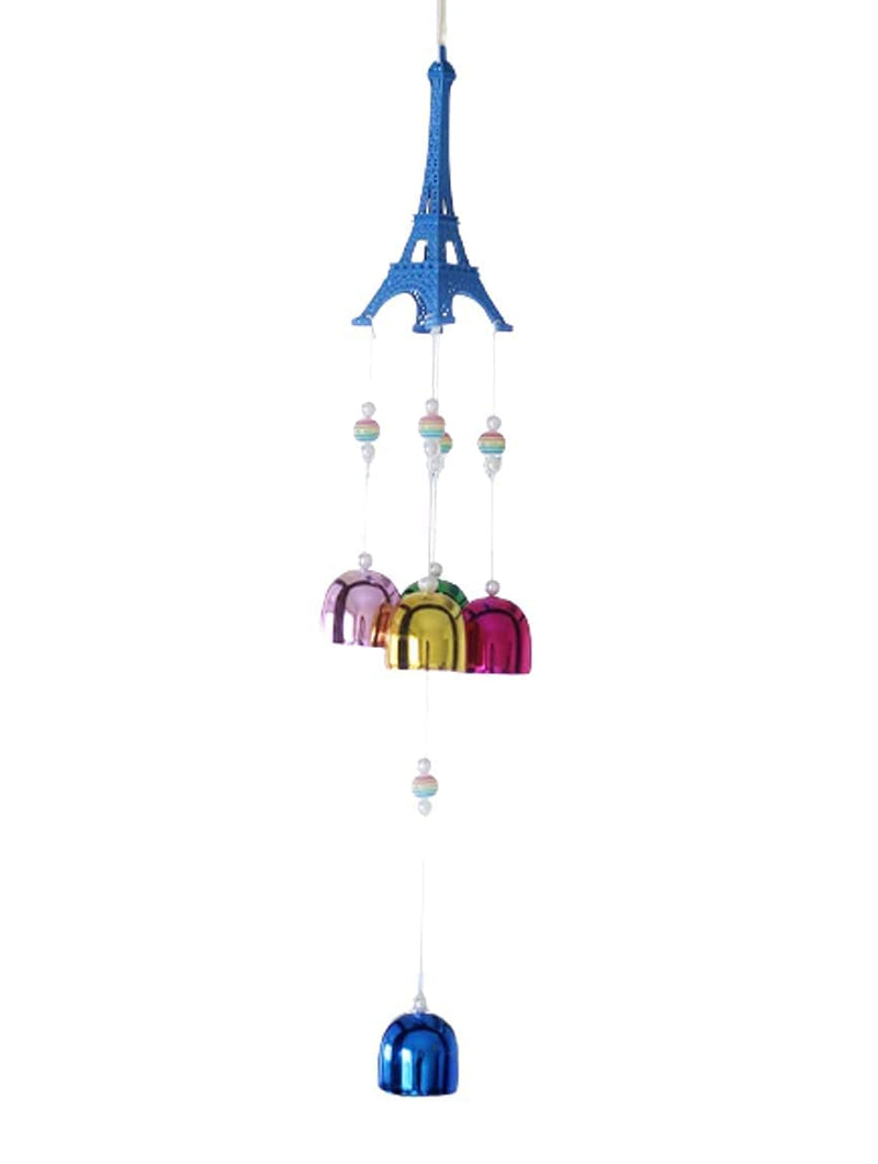 Vigamu India Eiffel Tower Multicolour Wind chims for Home and Office Decorative Items(Multicolour)