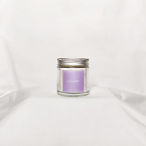 Better co Scented Soy Wax Amber Jar Candle Organic Luxury Aroma Burning Time Upto 20 Hours. Combo Pack of Lavender and Eucalyptus + Mint