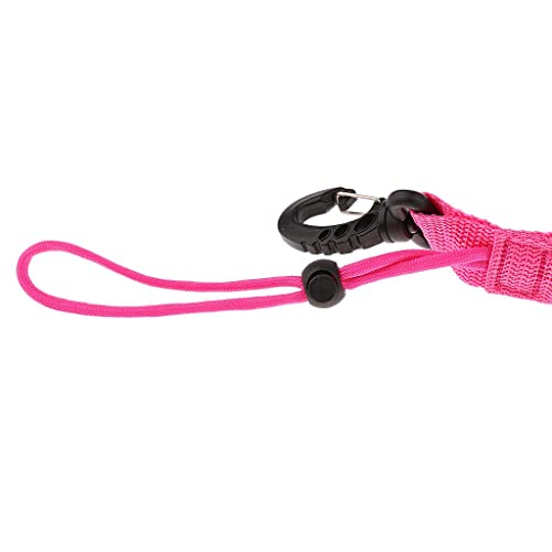 bnf® Scuba Diving Elastic Spring Coil Torch Lanyard Quick Release Buckle Pink B | Water Sports | Scuba & Snorkeling | Other Scuba & Snorkeling