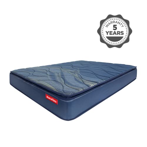 Duroflex Riseup - Bonnel Spring 7 Inch King Size Spring Mattress With Pillow Top (75x72x6 + 1)