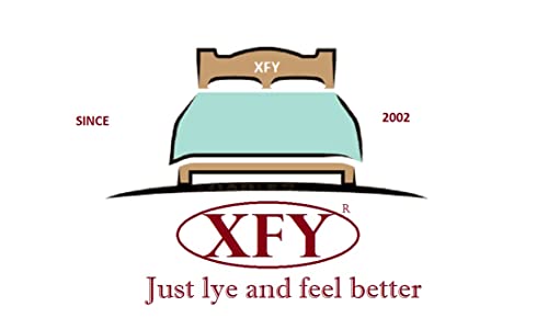 XFY bedsheet King Size Bed Cotton Multicolour (Bedsheet Size - 90 x 100 inch / 17 x 27 inch, Double Bed)