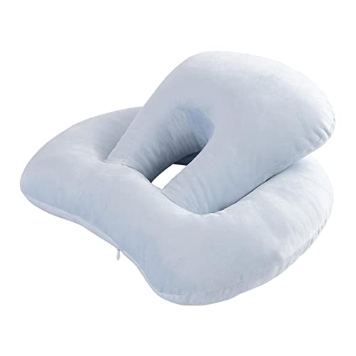 CALANDIS® Memory Foam Explosions Octopus Nap Pillow Support for Office Travelling Desk Light Blue | 1Xnap Pillow