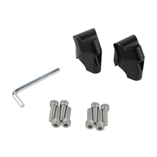 CALANDIS™ Motor Handlebar Riser Modification Accessories Height Increase Raise Adapter Black | Risers | Handlebars, Grips & Levers | Motorcycle Parts | Parts & Accessories