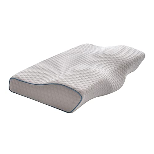 CALANDIS® Pillow for Side Sleepers Back and Stomach Sleepers Hotel Style C | 1 Memory Foam Pillow