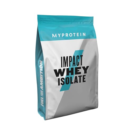 Myprotein - Impact Whey Isolate Powder |23g Premium Isolate Protein|Post-Workout|Low Sugar & Zero Fat|4.5g BCAA, 3.6g Glutamine|Builds Lean Muscle & Aids Recovery | 5.5 lbs, 2.5 kg | Chocolate Smooth