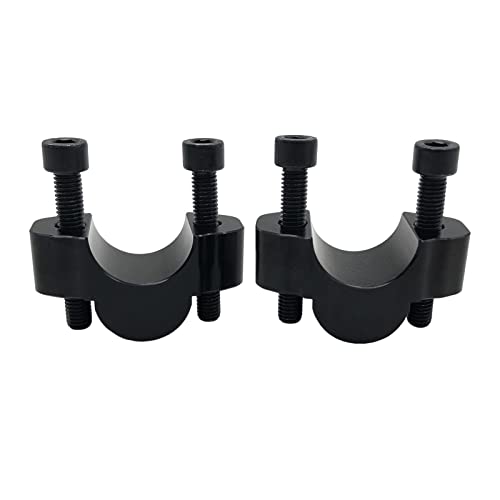 CALANDIS™ 2 Pieces Handlebar Risers 3/4" Handle Bar Riser for Tenere700 2019-2023 Black | Risers | Handlebars, Grips Levers | Motorcycle Parts