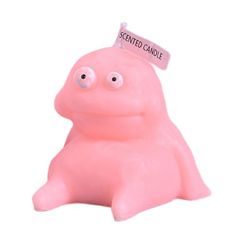 CALANDIS® Funny Scented Candles Gifts Decorative Candles for Anniversary Office Bedroom Pink 6Cm | 1 Candle