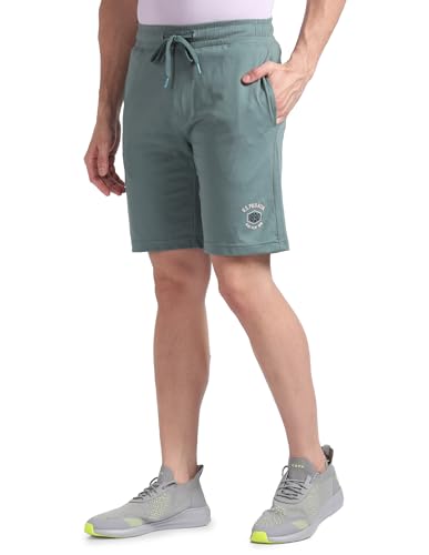 U.S. POLO ASSN. men's Hybrid Shorts (LS002-PL_Lt Green