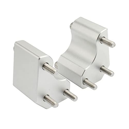 LOOM TREE® Aluminum Handlebar Risers For Gtr1400 Easy Install Silver | 1X Handlebar Riser Kit