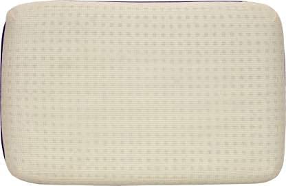 SLEEPWELL PILLOW Moulded Puff Air Pillow, 58.5 x 38 x 13 Cm, White, Memory Foam