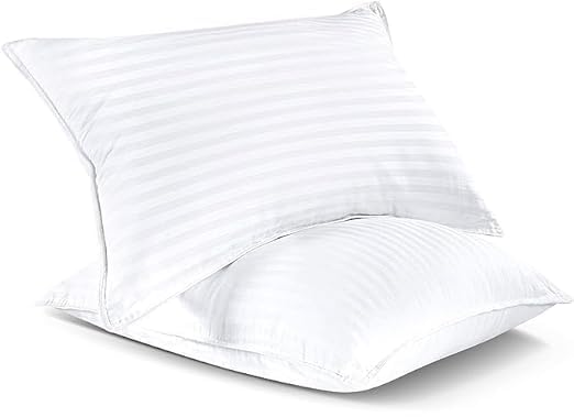 OMAZONE Hotel Collection Bed Pillows Standard Size - Down Alternative Bedding Pillow for Sleeping| (Standard, 2) 27x17