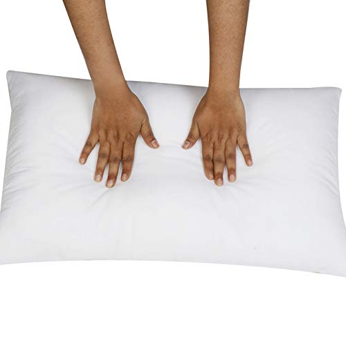 SONNASOFT Reliance Fibre Filled 2 Piece Pillow Set - 18" x 28", Antique White