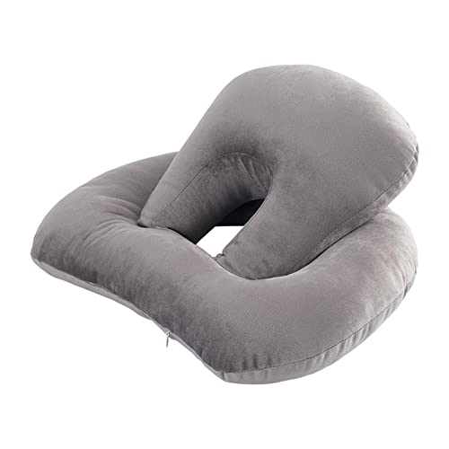 CALANDIS® Memory Foam Explosions Octopus Nap Pillow Support for Office Travelling Desk Gray | 1Xnap Pillow