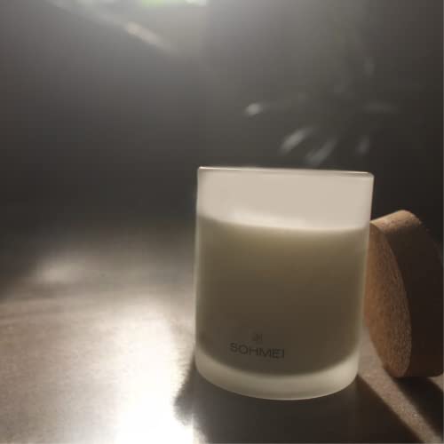 SOHMEI | Cold Mornings | Coconut Wax Scented Candles | Green Apple, Apple Blossom, Peach (200 g)