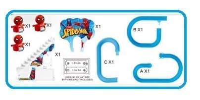 PRIME DEALS Spider Track Toys for Kids - Small Spider Stair Climbing Toys for Kids, Escalator Toy with Lights and Music - 3 Spider Included (Spider Track).