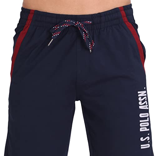 U.S. Polo Assn. Mens Comfort Fit Solid I668 Shorts - Pack Of 1 (NAVY M)