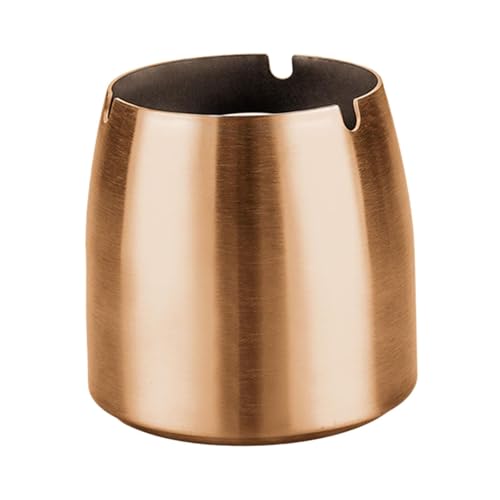Tapered Ash Holder Portable Stainless Steel Ashtray for Villas Outdoor Patio rose gold|Home & Garden|1 Stainless steel ashtray