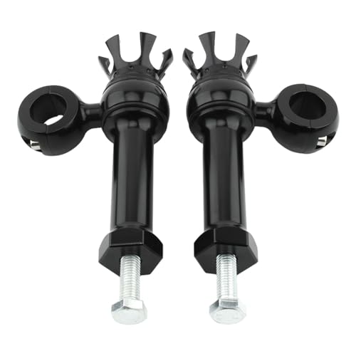 LOOM TREE® Motorcycle Handlebar Riser Universal For Dyna Fat Bob Cvo Fxdfse : 2009 Black | Parts & Accessories | Motorcycle Parts | Handlebars, Grips & Levers | Risers