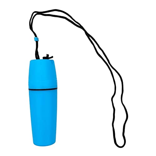 THE STYLE SUTRA®Waterproof Capsule Container Bottle for Scuba Diving Snorkeling Kayak Blue