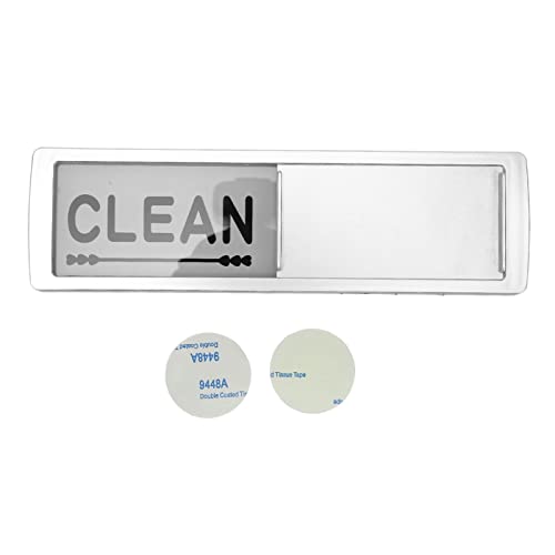 Ubersweet® Dishwasher Magnet Clean Dirty Sign, Widely Used Easy to Read Portable Dishwasher Clean Dirty Sign for Kitchen (B)